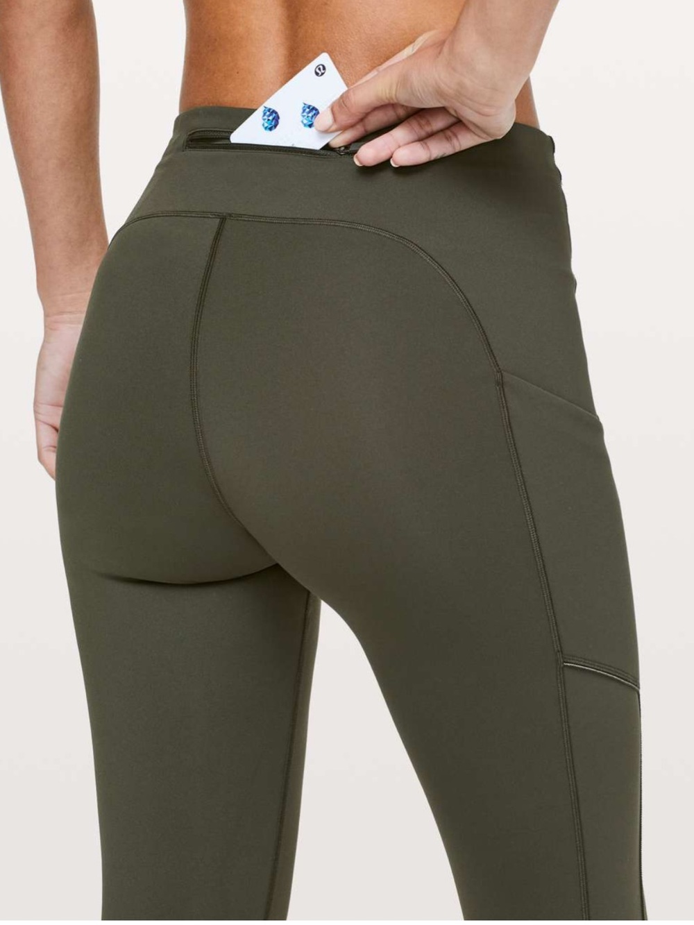 Lululemon Speed Up Leggings side pockets 4 - Picture 2 of 7